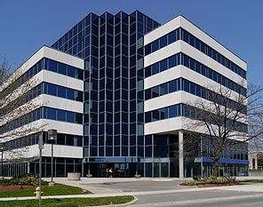 Small suburban office building Small suburban office building