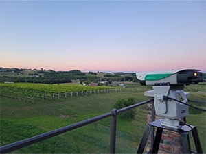 Preventing Bird Damage to Crops AVIX Mark II Laser